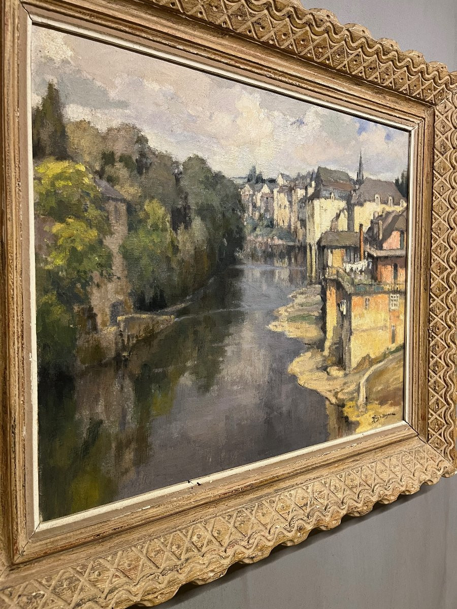 René  Joly de Beynac paysage Argenton sur Creuse cadre Montparnasse -photo-4