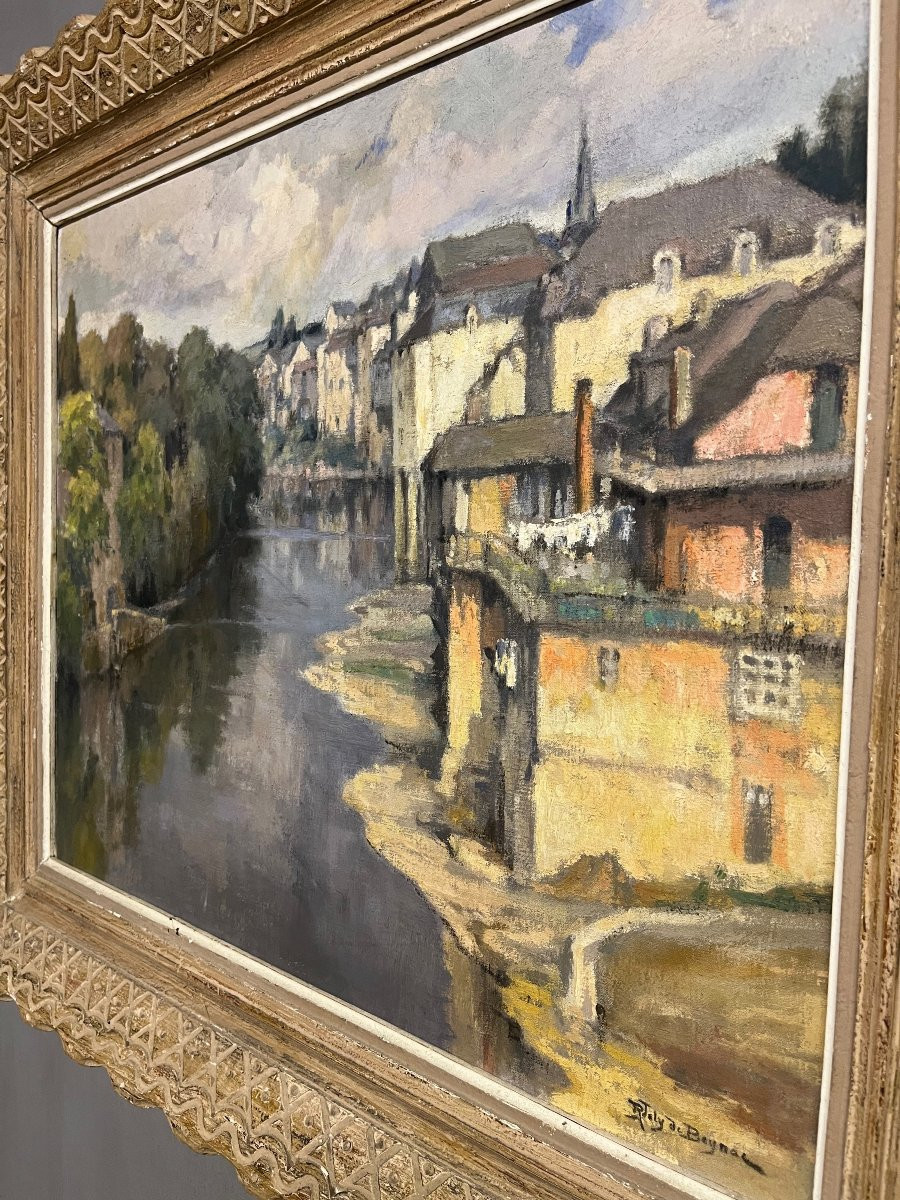 René  Joly de Beynac paysage Argenton sur Creuse cadre Montparnasse -photo-1