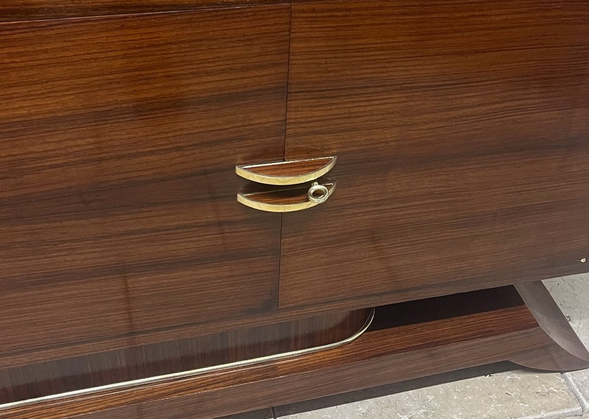 ENFILADE - SECRETAIRE ART DÉCO en palissandre  buffet meuble  bar -photo-1