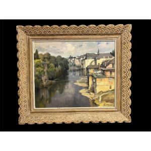 René Joly de Beynac paysage Argenton sur Creuse cadre Montparnasse