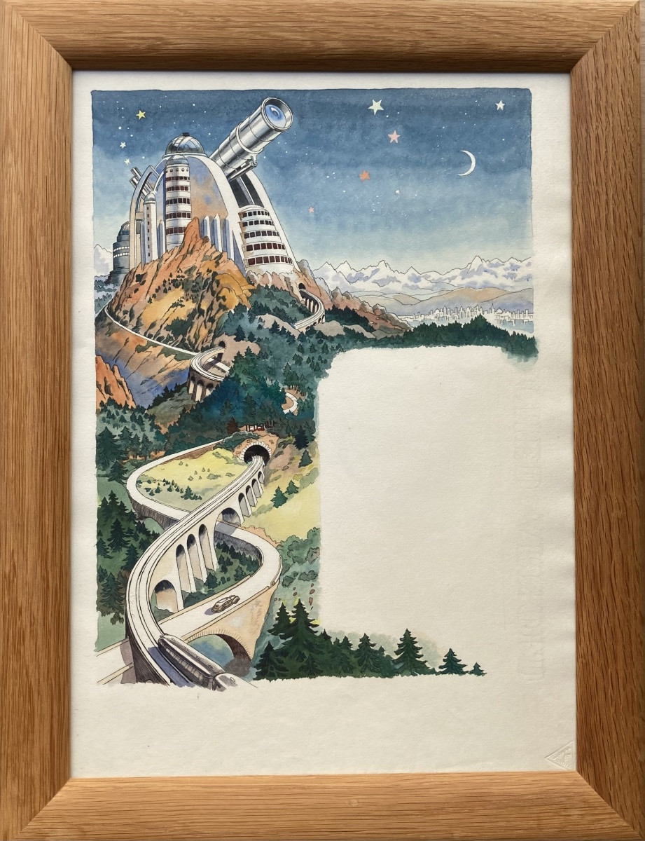 Guy Sabran (1902-1984), Six Original Watercolors, Children's Book Illustrations-photo-2