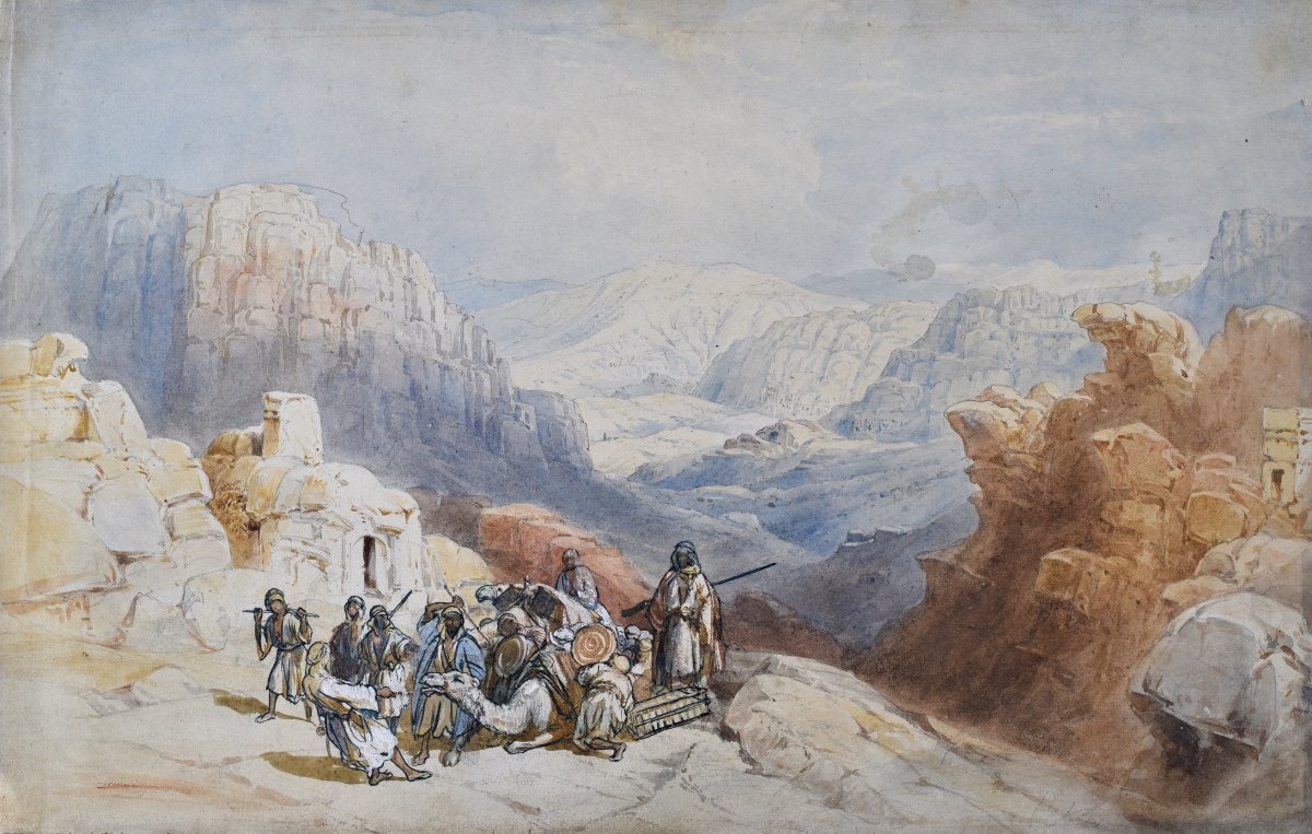William Henry Bartlett (1809-1854), Petra