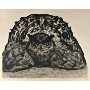 Paul Jouve (1878–1973), The Eagle Owl