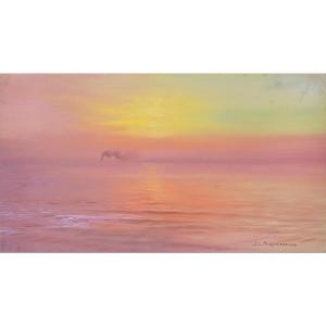 Jean-Louis PAGUENAUD (1876-1952), Crépuscule