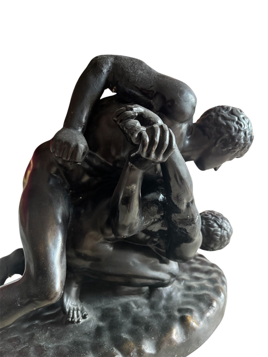 Statue « les Lutteurs » D’après l’antique -photo-4