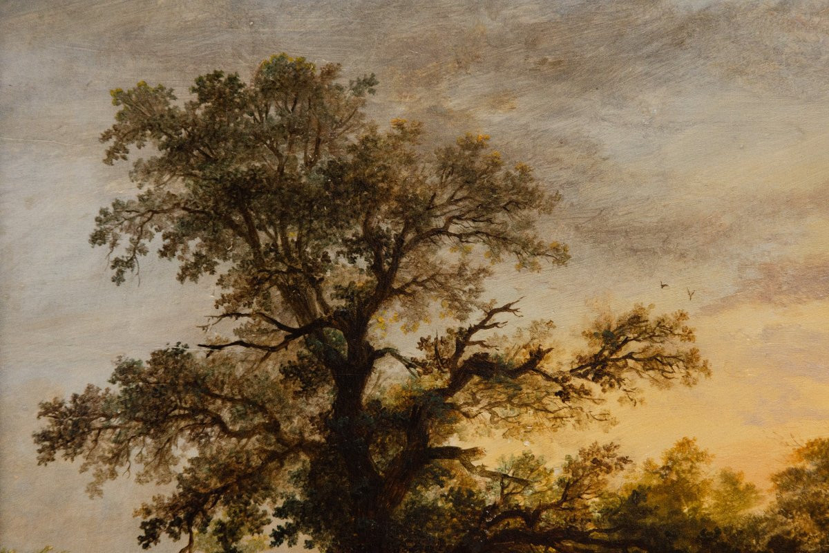 Dutch Seascape, Oil On Panel, Duckort Joseph Dated 1850-photo-4