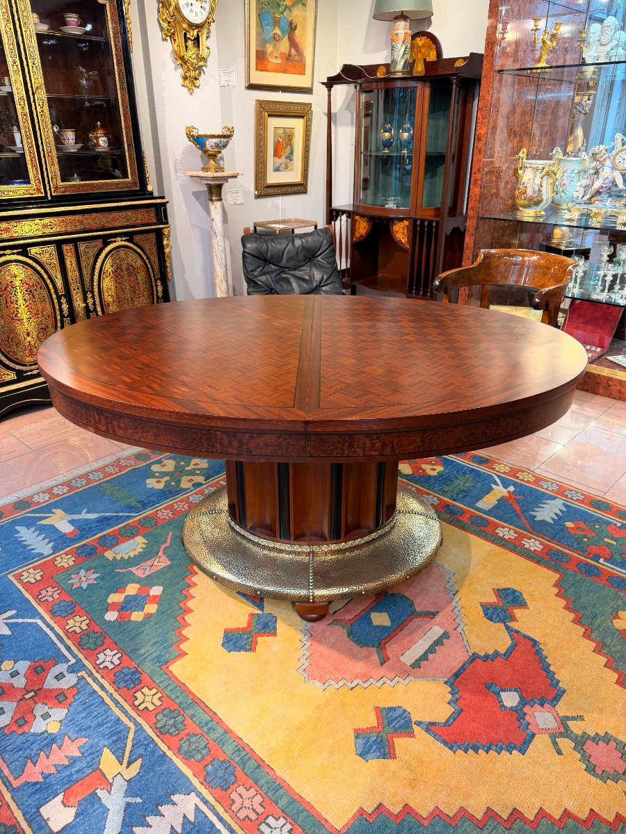 Art Deco Dining Table, De Coene (belgium)-photo-2