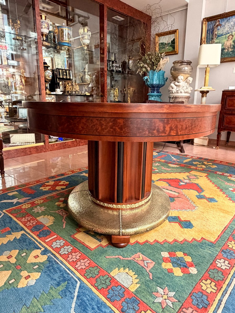 Art Deco Dining Table, De Coene (belgium)-photo-1
