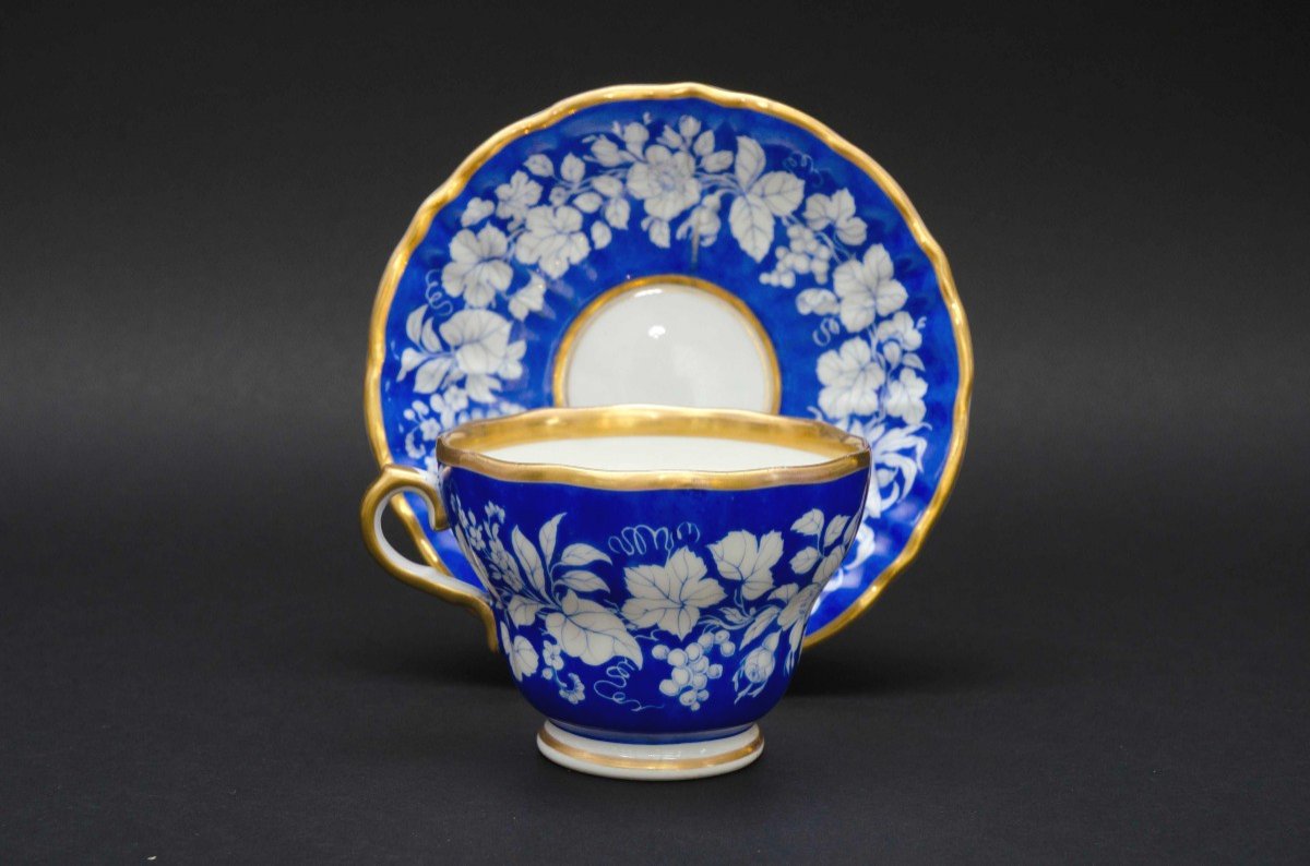 Large Porcelain Chocolate Cup From Kpm Berlin, 19th Century