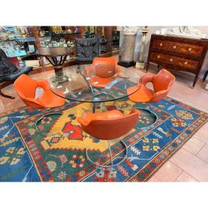 « Space Age » table et chaises, Tabacoff et Rinaldi, vers 1970
