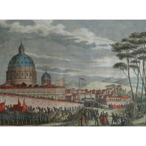 Triumphal Entry Of The French Into Rome February 15, 1798