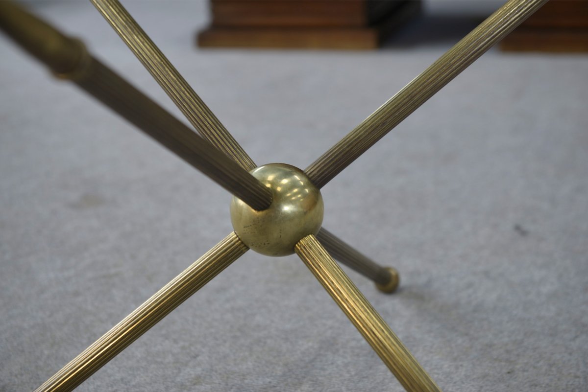 Coffee Table In The Style Of Maison Jansen 1970s-photo-2