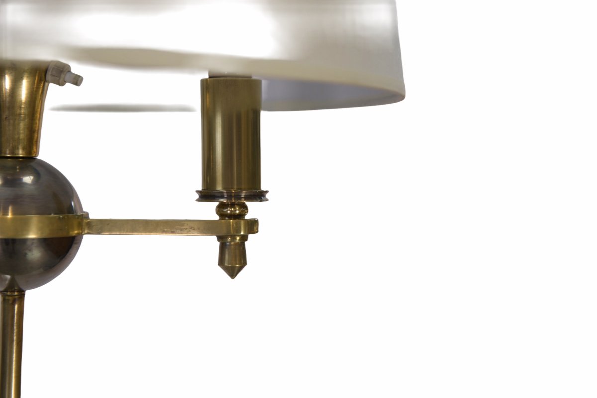 Neoclassical Floor Lamp By Henri Petitot For The Petitot Workshop Paris France 1930s-photo-2
