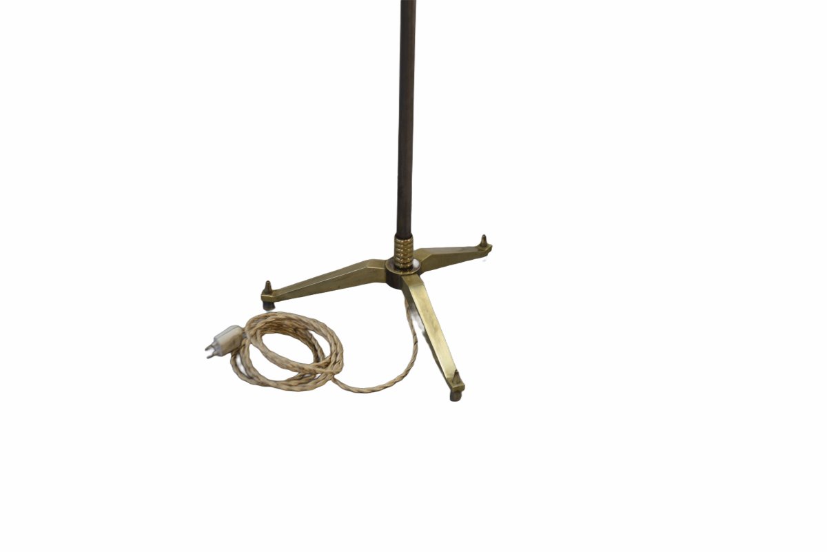 Neoclassical Floor Lamp By Henri Petitot For The Petitot Workshop Paris France 1930s-photo-3