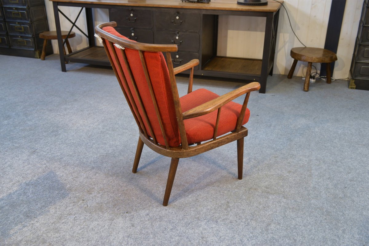 Baumann Armchair 1960s-photo-3