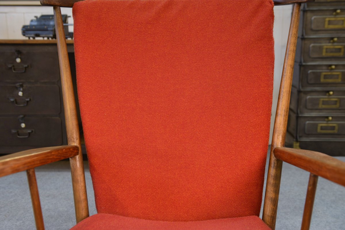 Baumann Armchair 1960s-photo-4