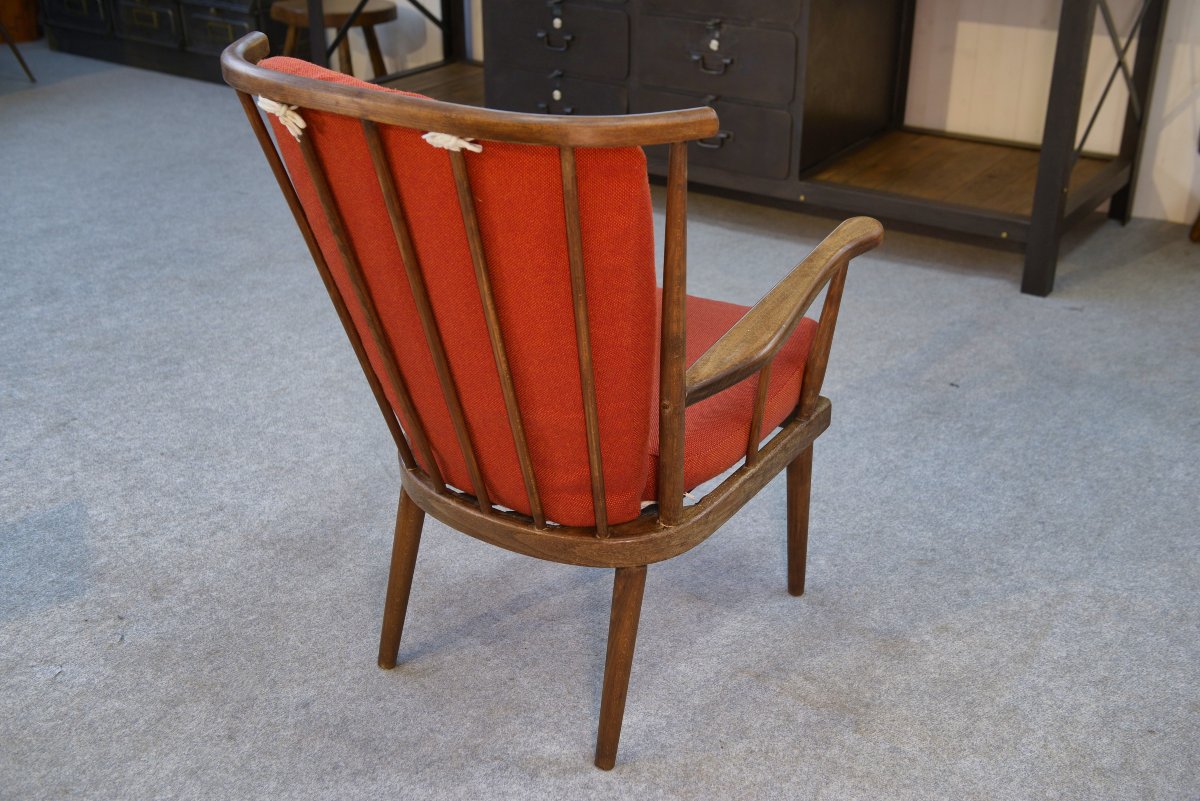 Baumann Armchair 1960s-photo-2
