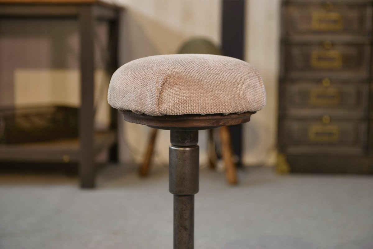 Pair Of "culbuto" Dentist Stools, 1950s-photo-2