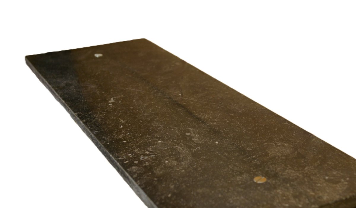 Cast Iron And Blue Stone Wall Console, France, 1950s-photo-4