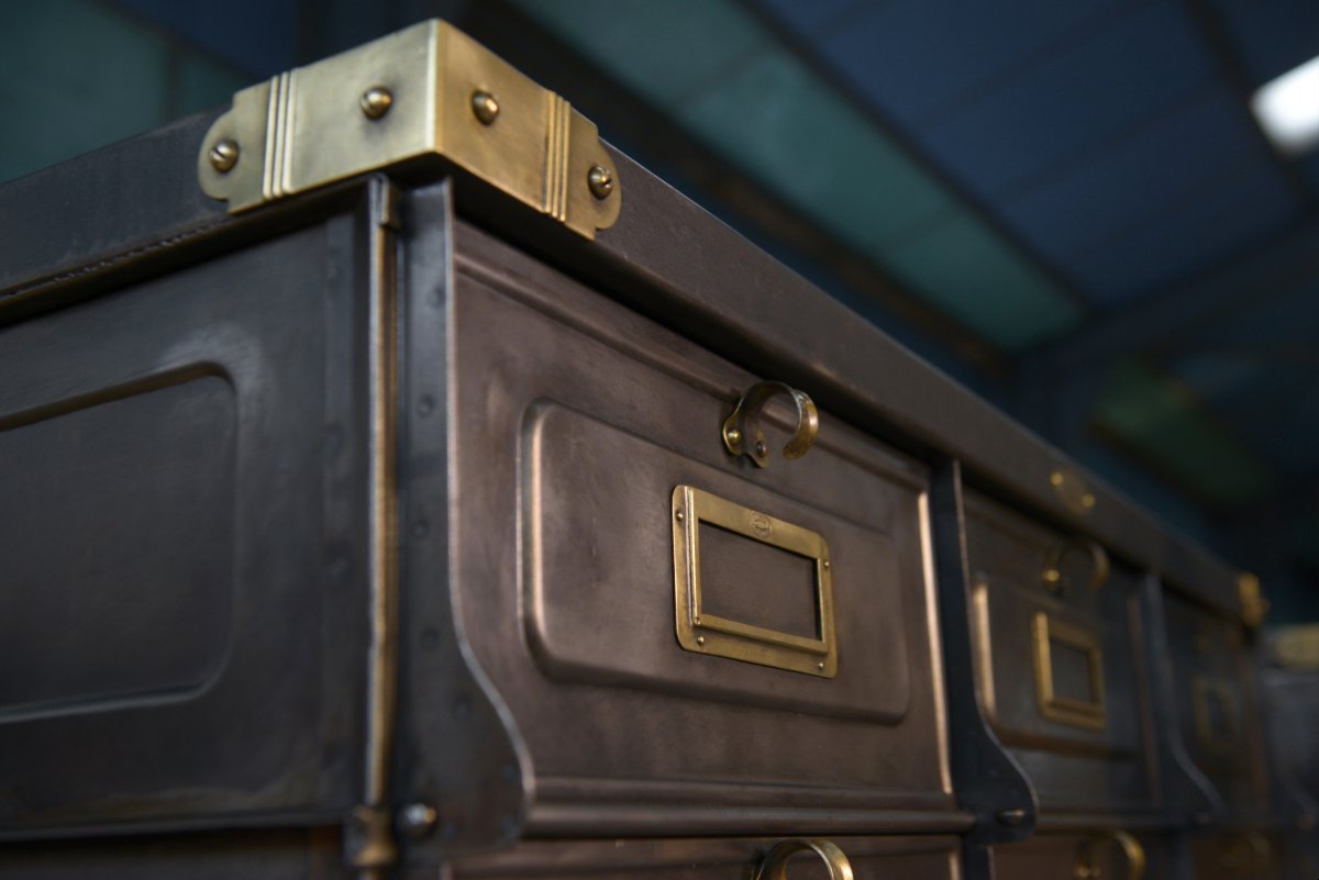 Pair Of Strafor French Cabinets, Circa 1920s-photo-5