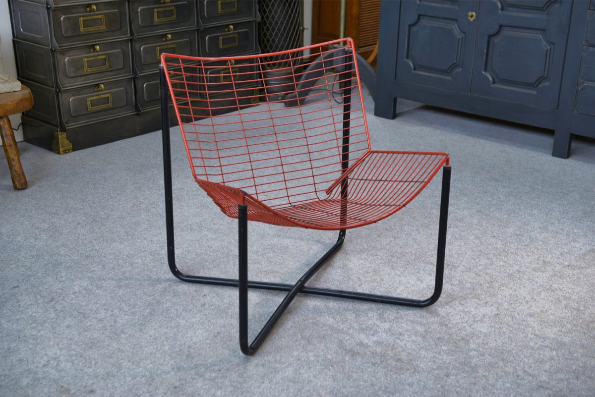 Fauteuil Jarpen par Niels Gammelgaard pour Ikea 1980's-photo-2