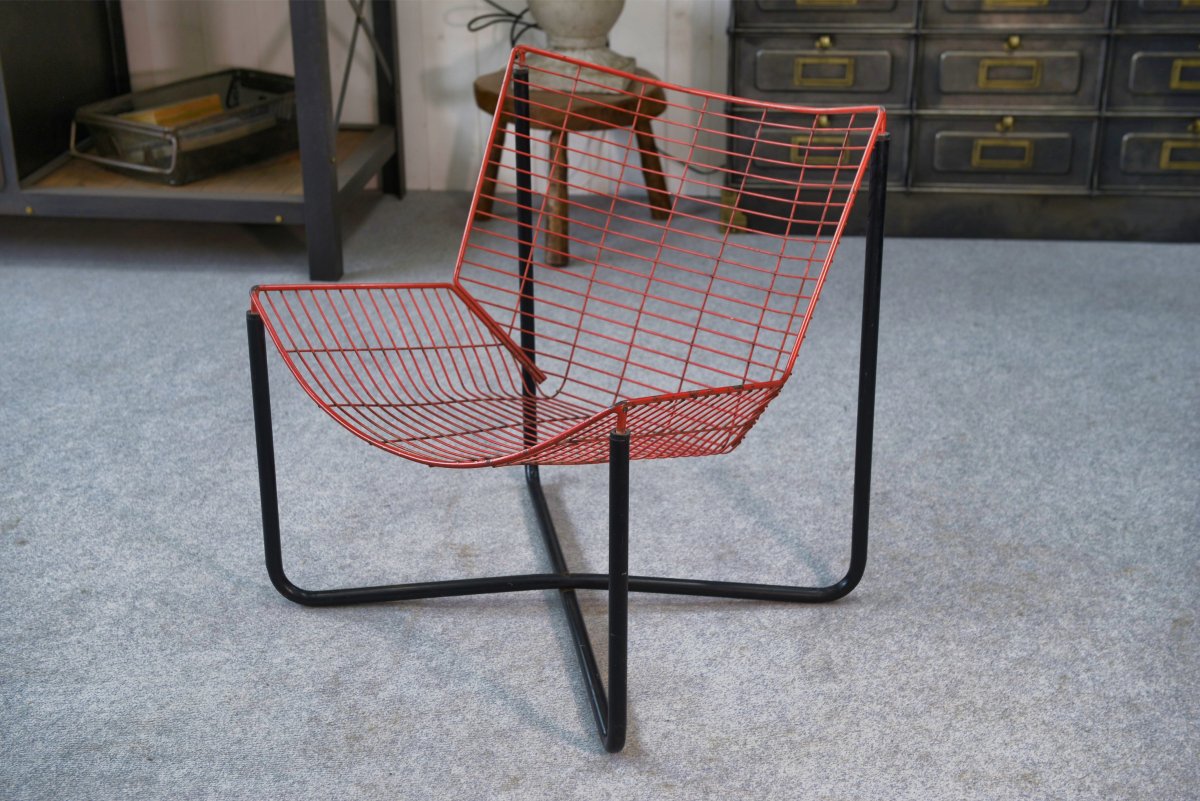 Fauteuil Jarpen par Niels Gammelgaard pour Ikea 1980's-photo-4