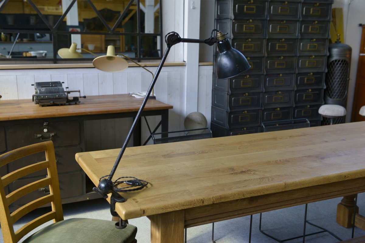 Emblématique lampe Gras édition Ravel par Bernard-Albin Gras 1930's-photo-4