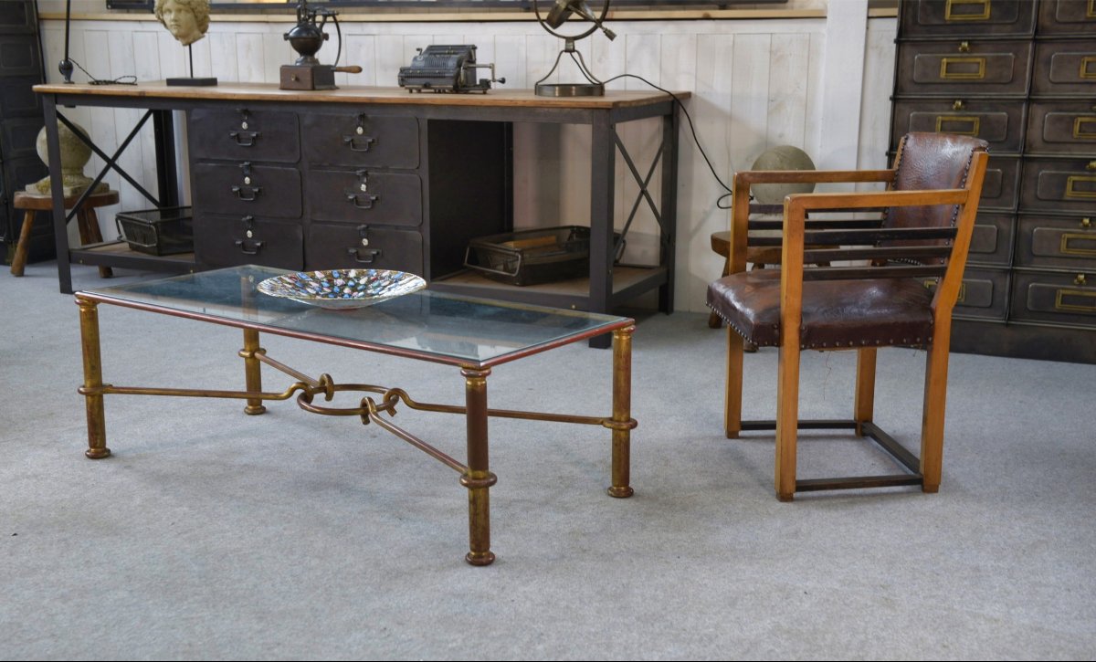 Table basse par Giovanni Banci pour Hermès-photo-2