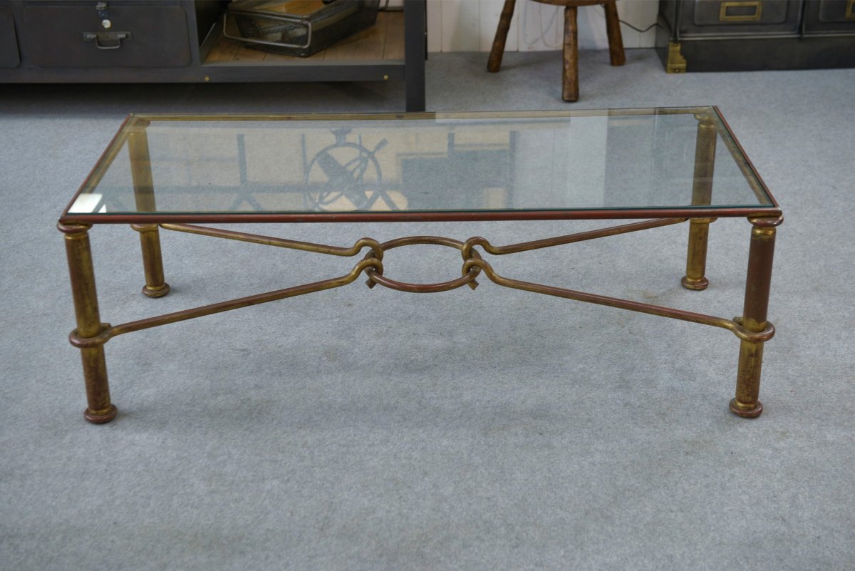 Table basse par Giovanni Banci pour Hermès-photo-4