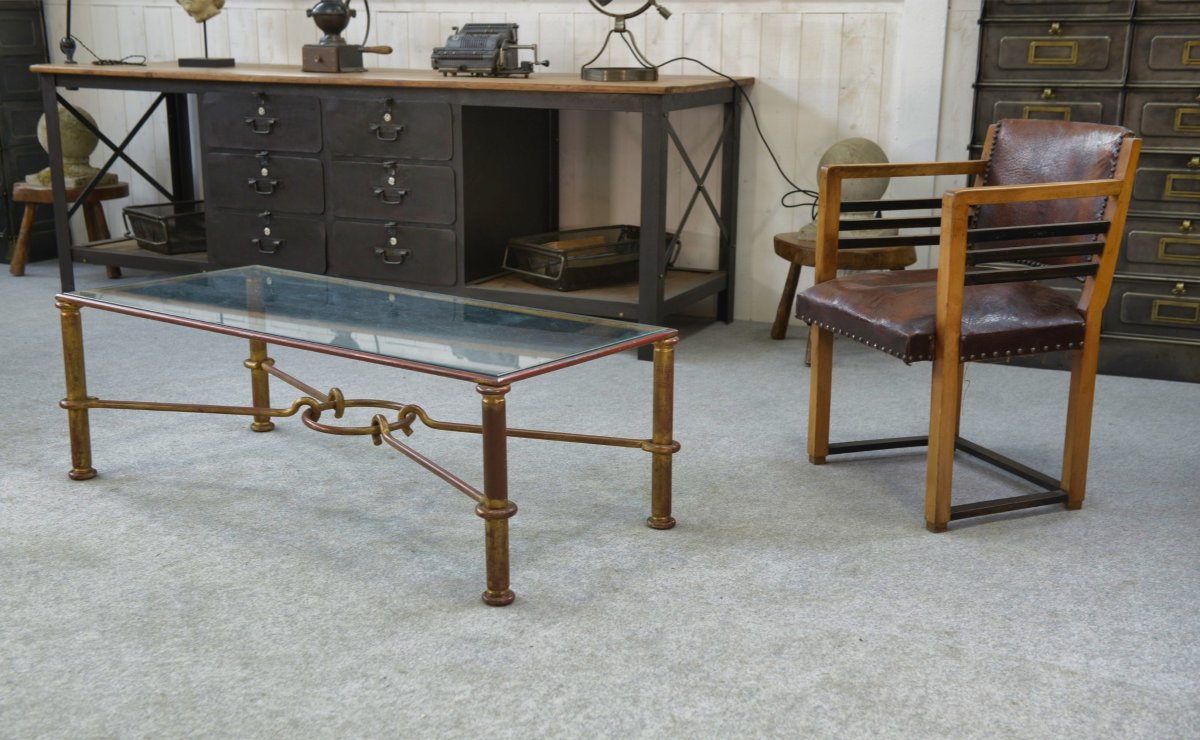 Table basse par Giovanni Banci pour Hermès-photo-3