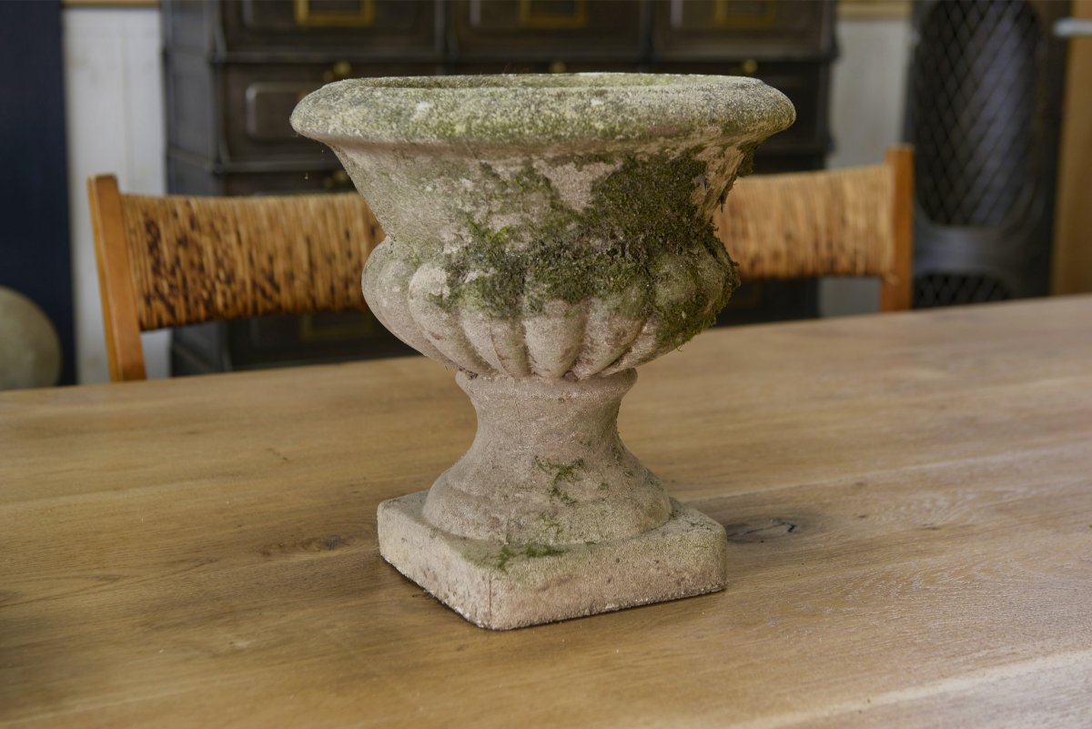 Pair Of Medici Vases In Reconstituted Stone, 20th Century-photo-6