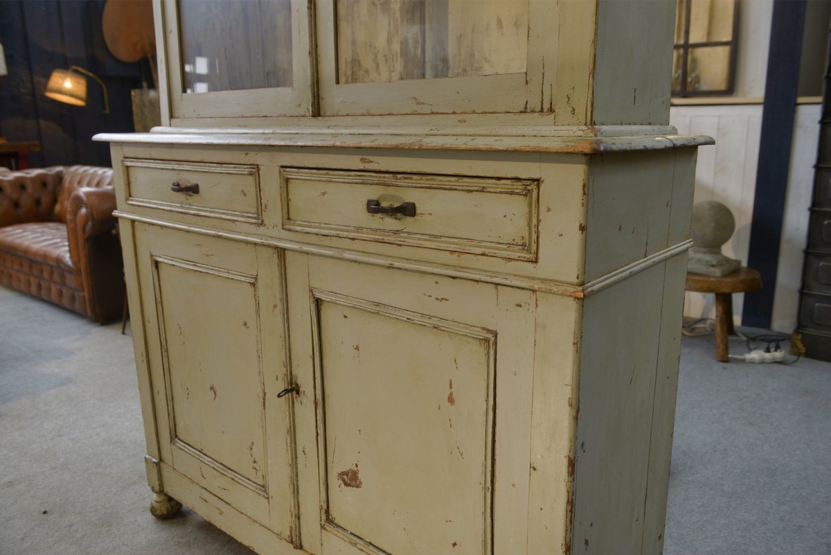 1960s Grey Patinated 2-part Sideboard-photo-1