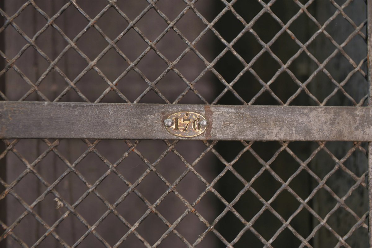 Old Patinated Ghent Locker Room From The 1930s-photo-3