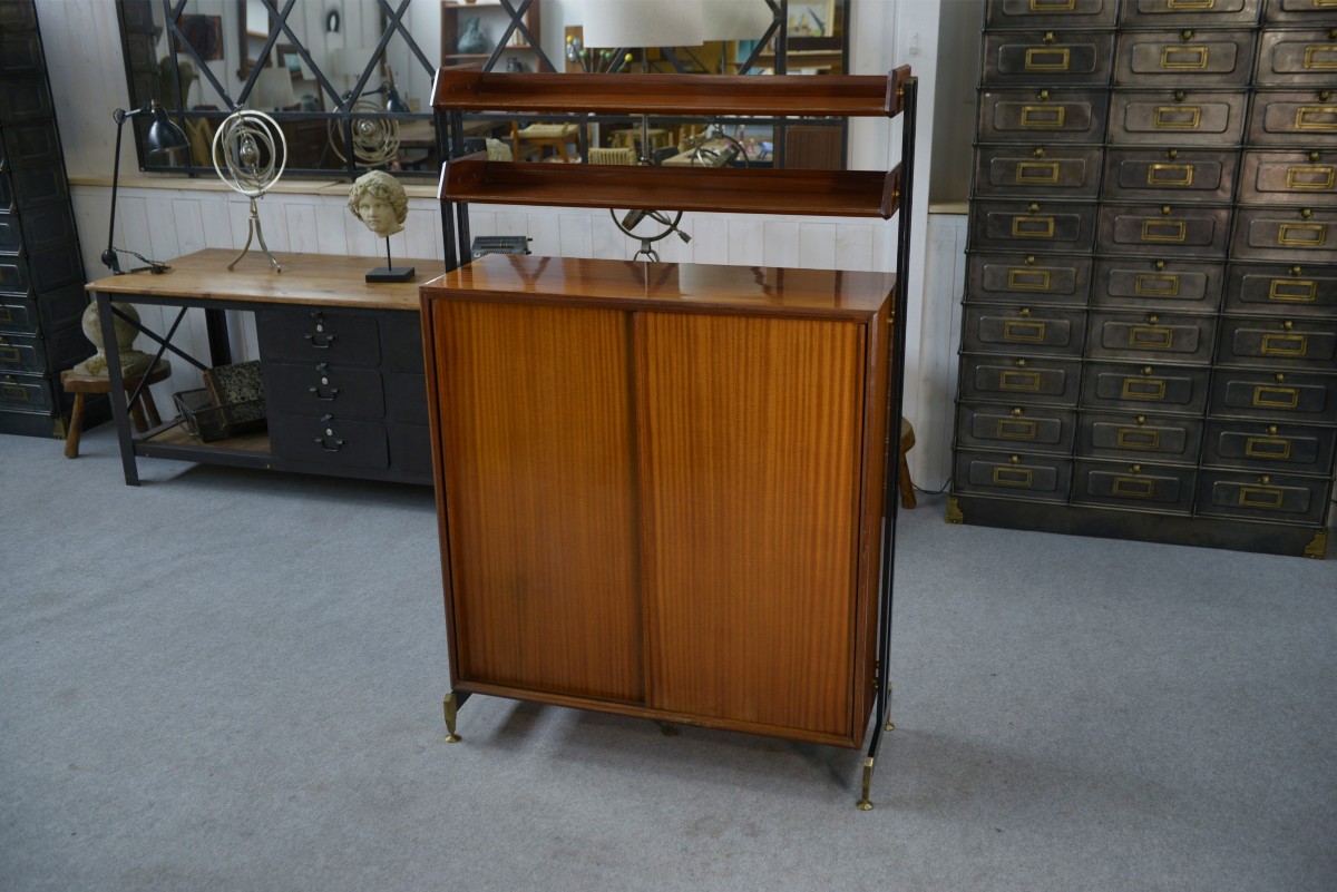 Minimalist Shelving Unit By Antonio Ferretti Milano 1960's
