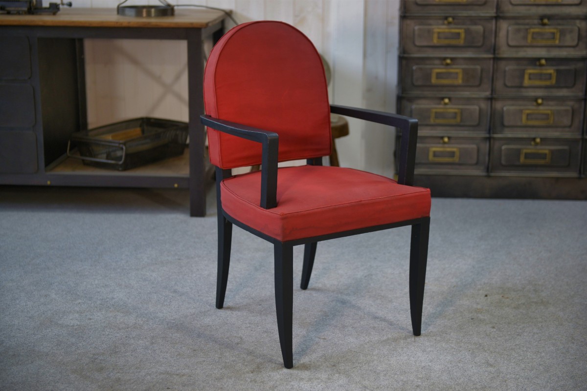 Fauteuil Bridge par Jean Pascaud 1940's