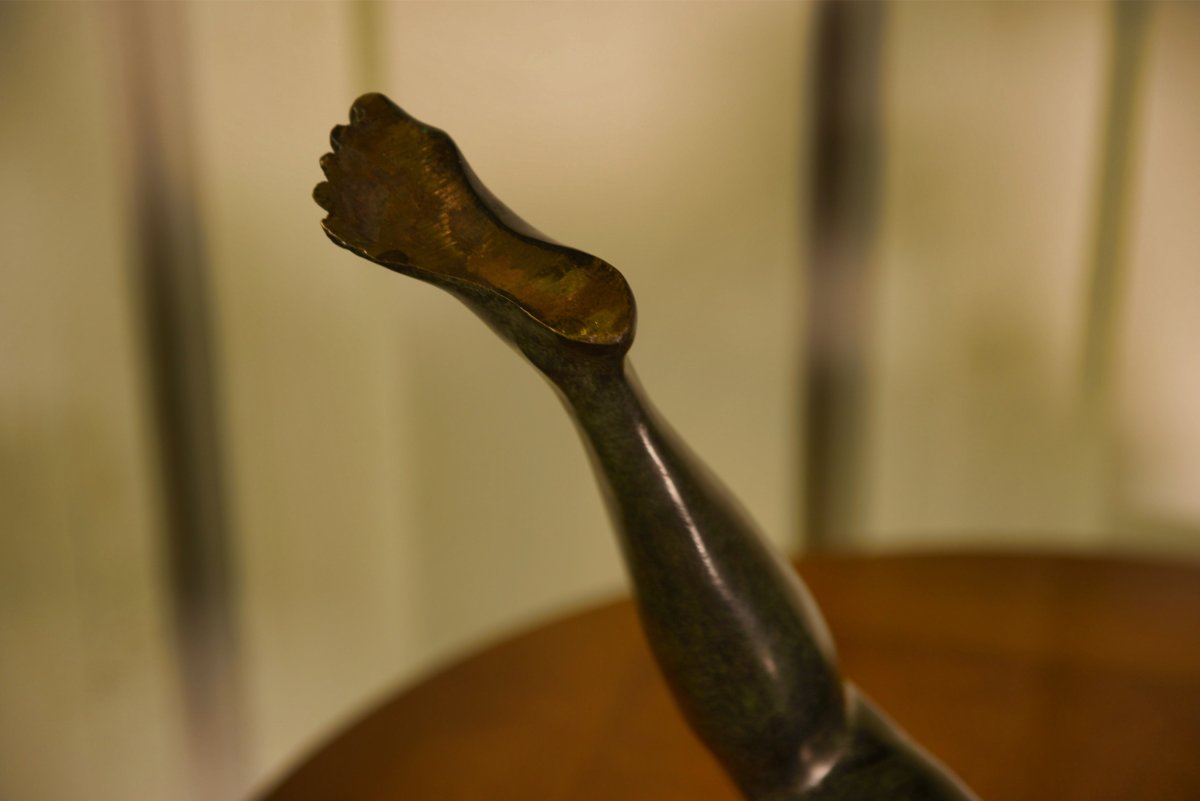 Bronze Sculpture Of A Woman By Norbert Treca, Contemporary Art-photo-5