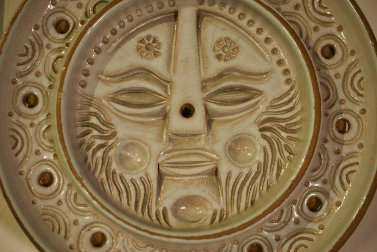 Wall Mask By Bolesław Danikowski For Your Home 1960s-photo-1