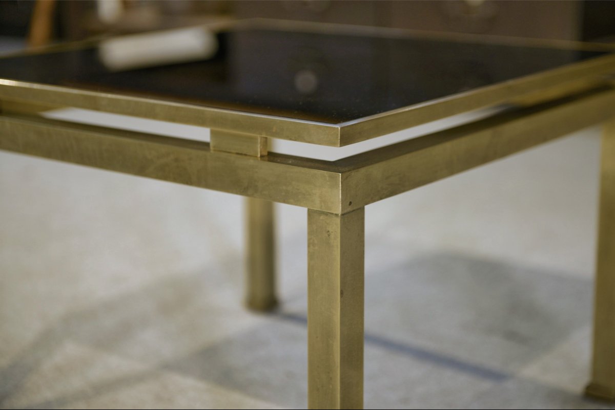 Pair Of Guy Lefevre Coffee Tables, 1960s-photo-2