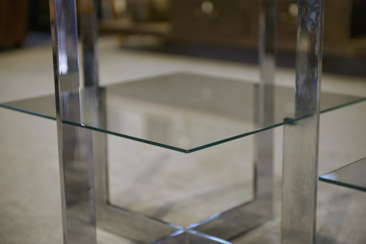 Paire de tables basses design 1950's-photo-3