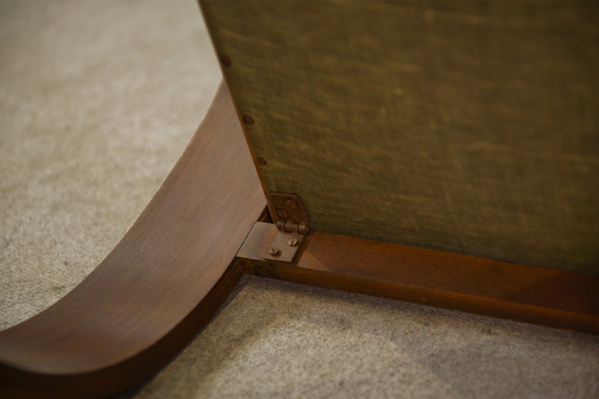 Fauteuil par Adrien Audoux et Frida Minet pour Vibo Vesoul 1950's-photo-3