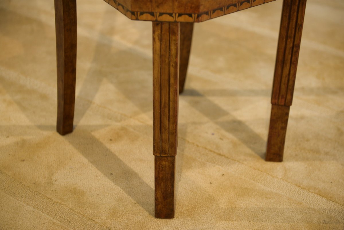 Pair Of Art Deco Chairs Attributed To Baptistin Spade 1930's-photo-2