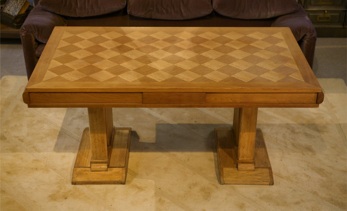 Table en chêne 1940's-photo-3