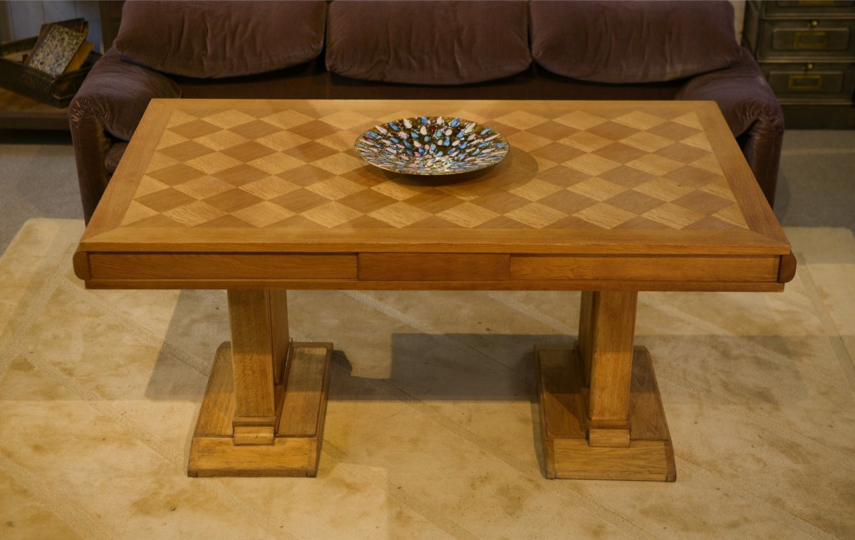 Table en chêne 1940's-photo-5