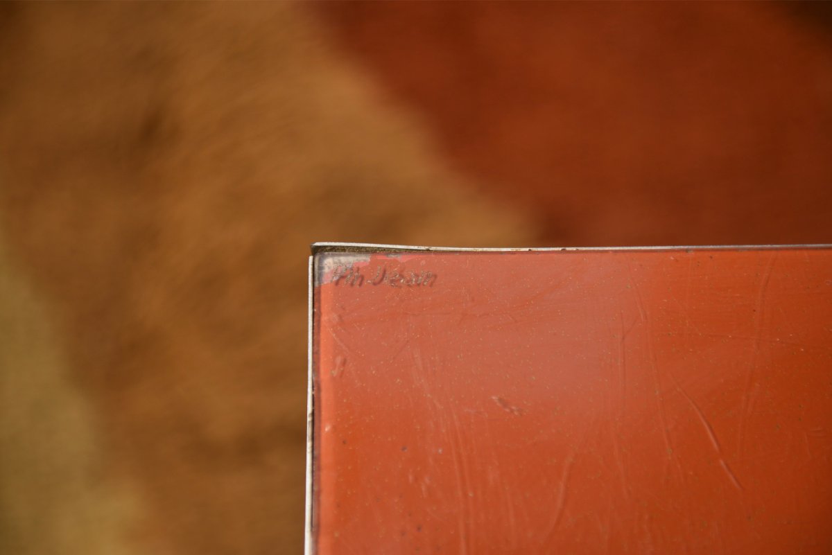 Design Coffee Table By Philippe Jean 1970's-photo-4