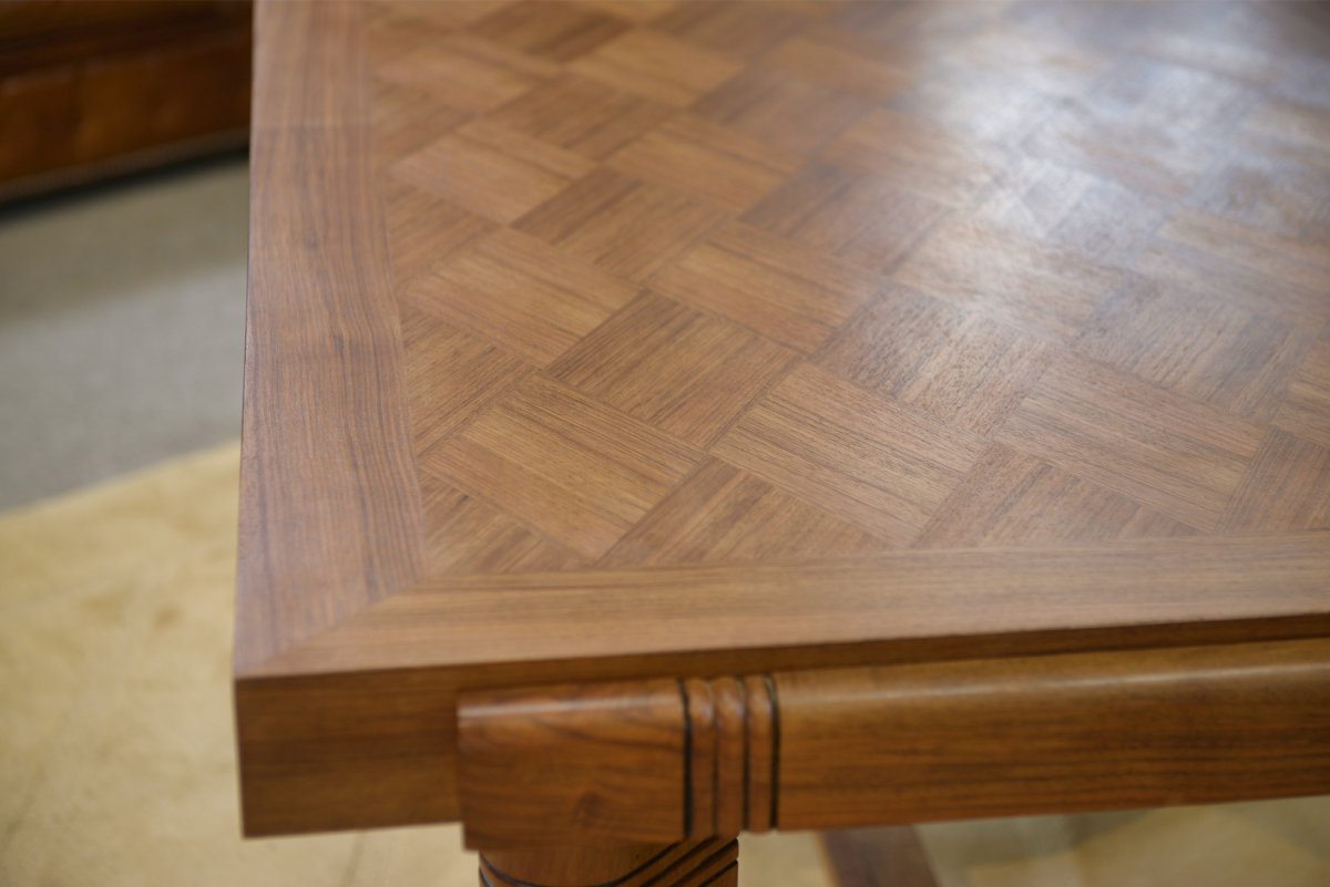 Table en noyer 1940's-photo-2