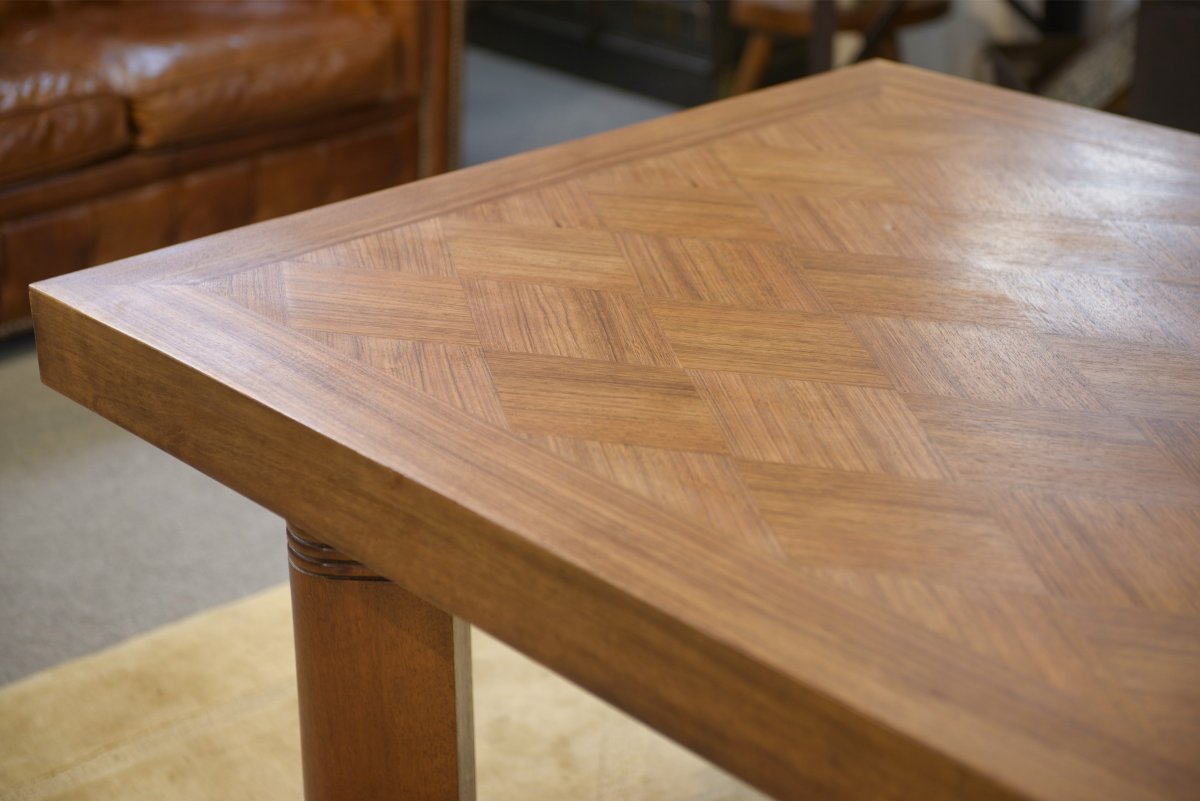 Table en noyer 1940's-photo-3