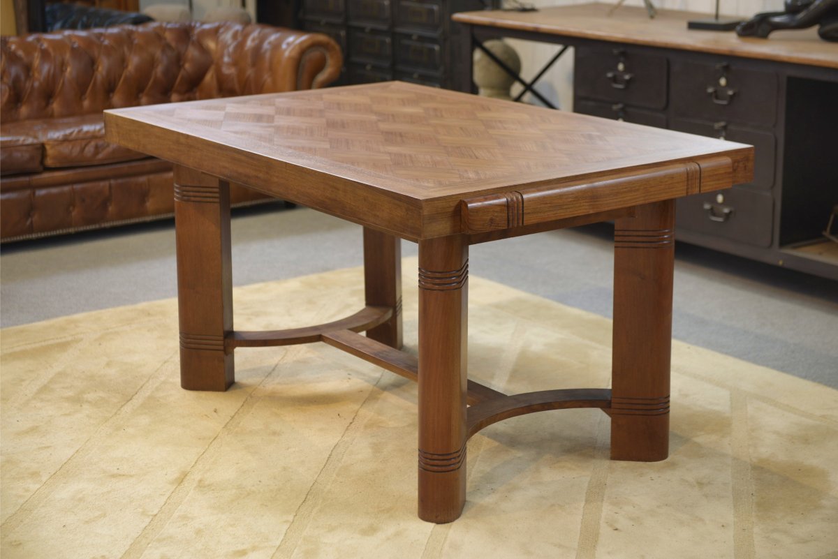 Table en noyer 1940's-photo-2