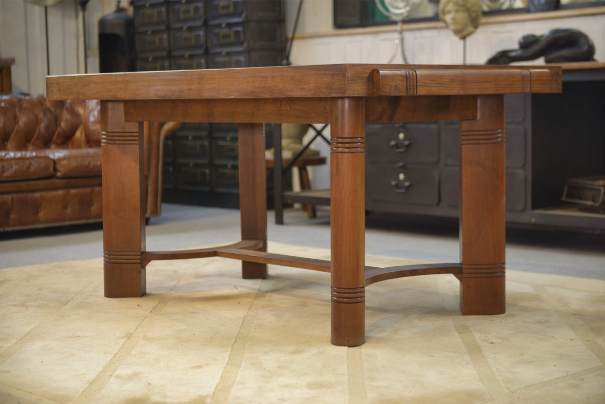 Table en noyer 1940's-photo-4