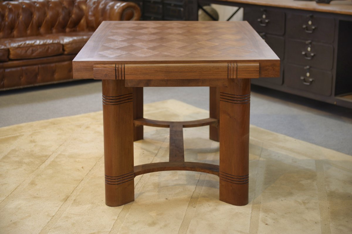 Table en noyer 1940's-photo-6