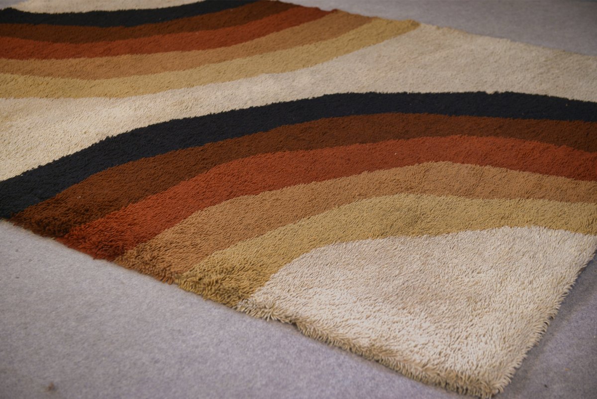 Rug Published By Herforder Teppiche Design Pop Art 1970's-photo-1